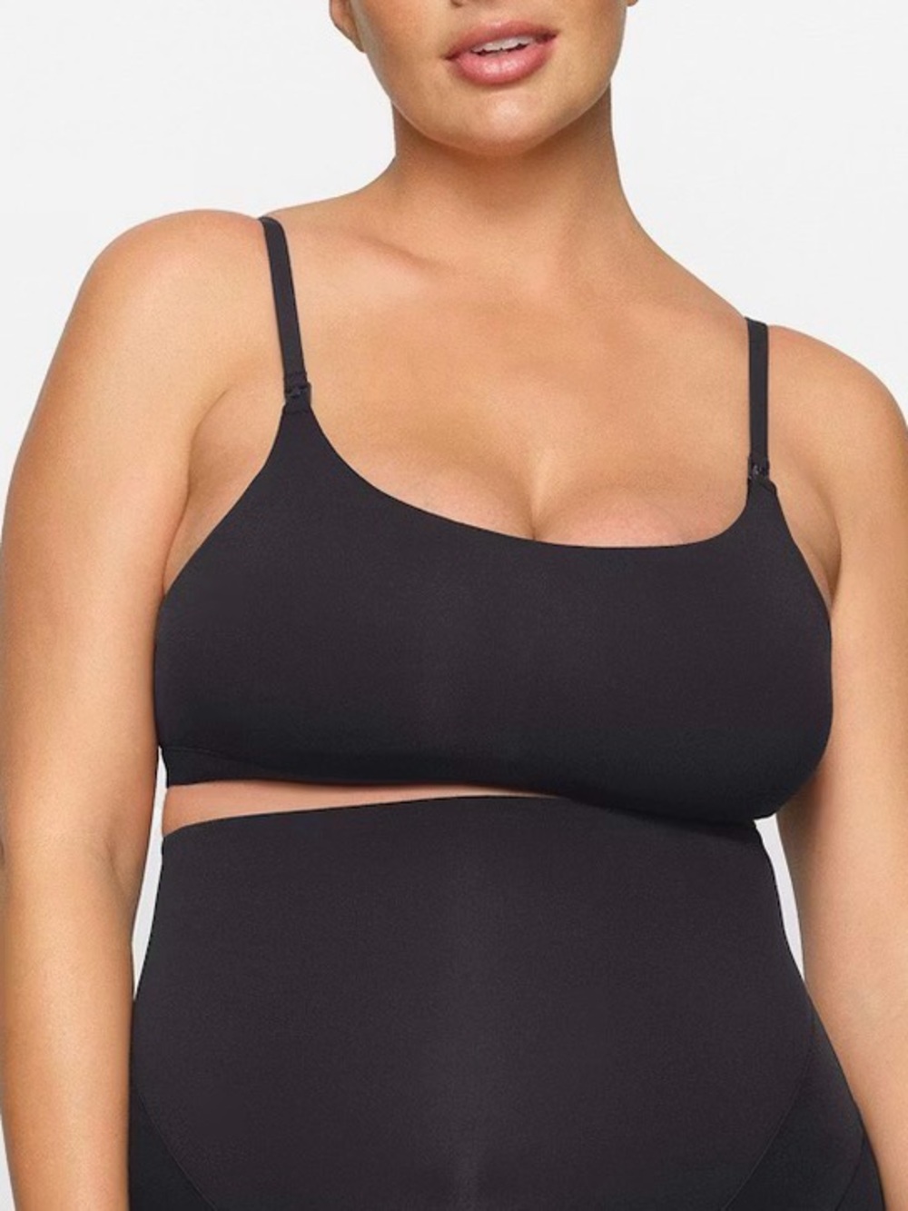 SKIMS FITS EVERYBODY MATERNITY PUMPING SCOOP BRALETTE